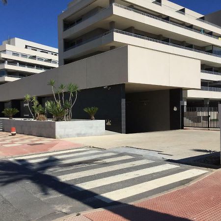 Apartamento Lujo, Primera Linea Playa, Garaje, Wifi, Piscina Climatizada Roquetas de Mar Exterior foto